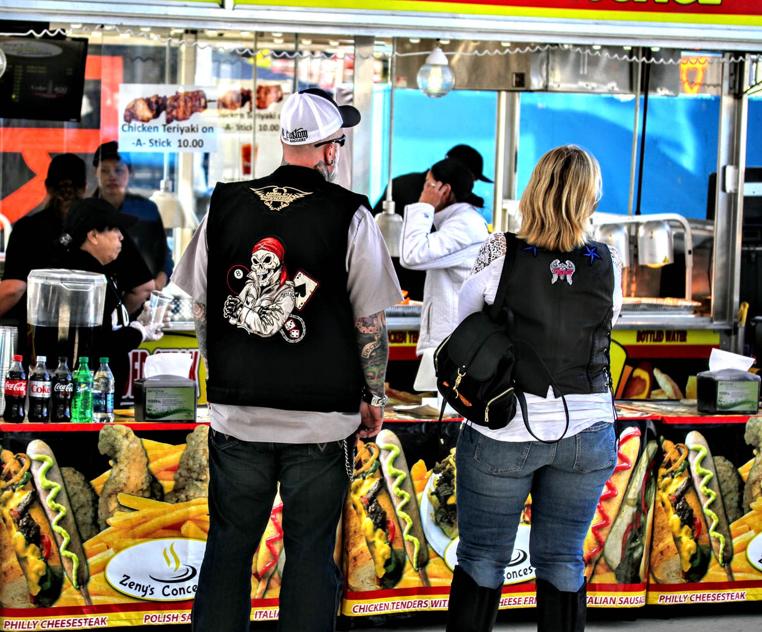 Scenes from the Daytona Speedway at Bike Week 2017