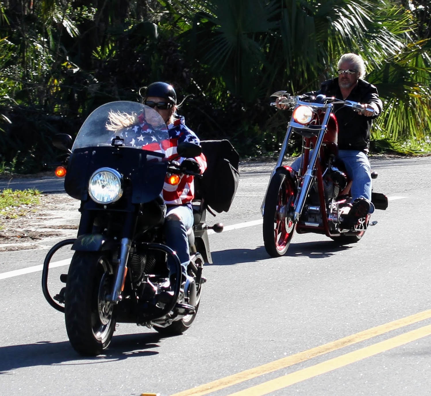 Nature Motorcycle Riding Photos