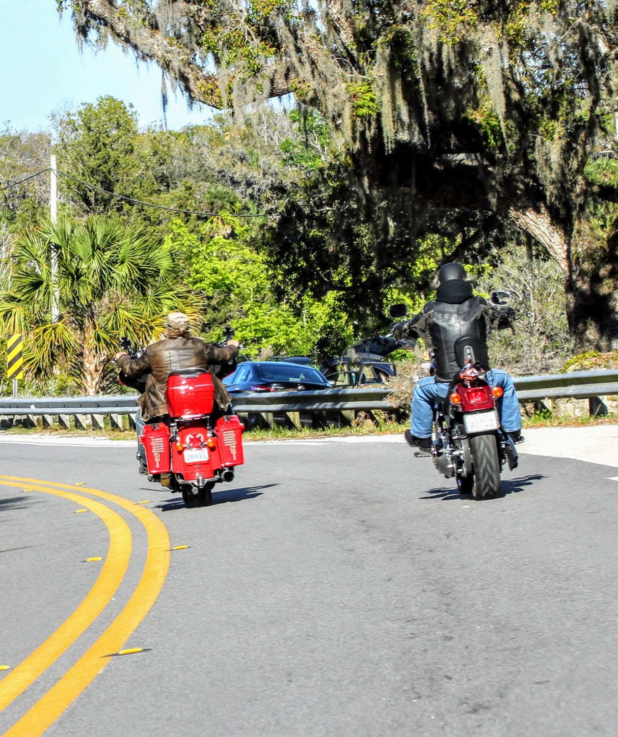 Nature Motorcycle Riding Photos