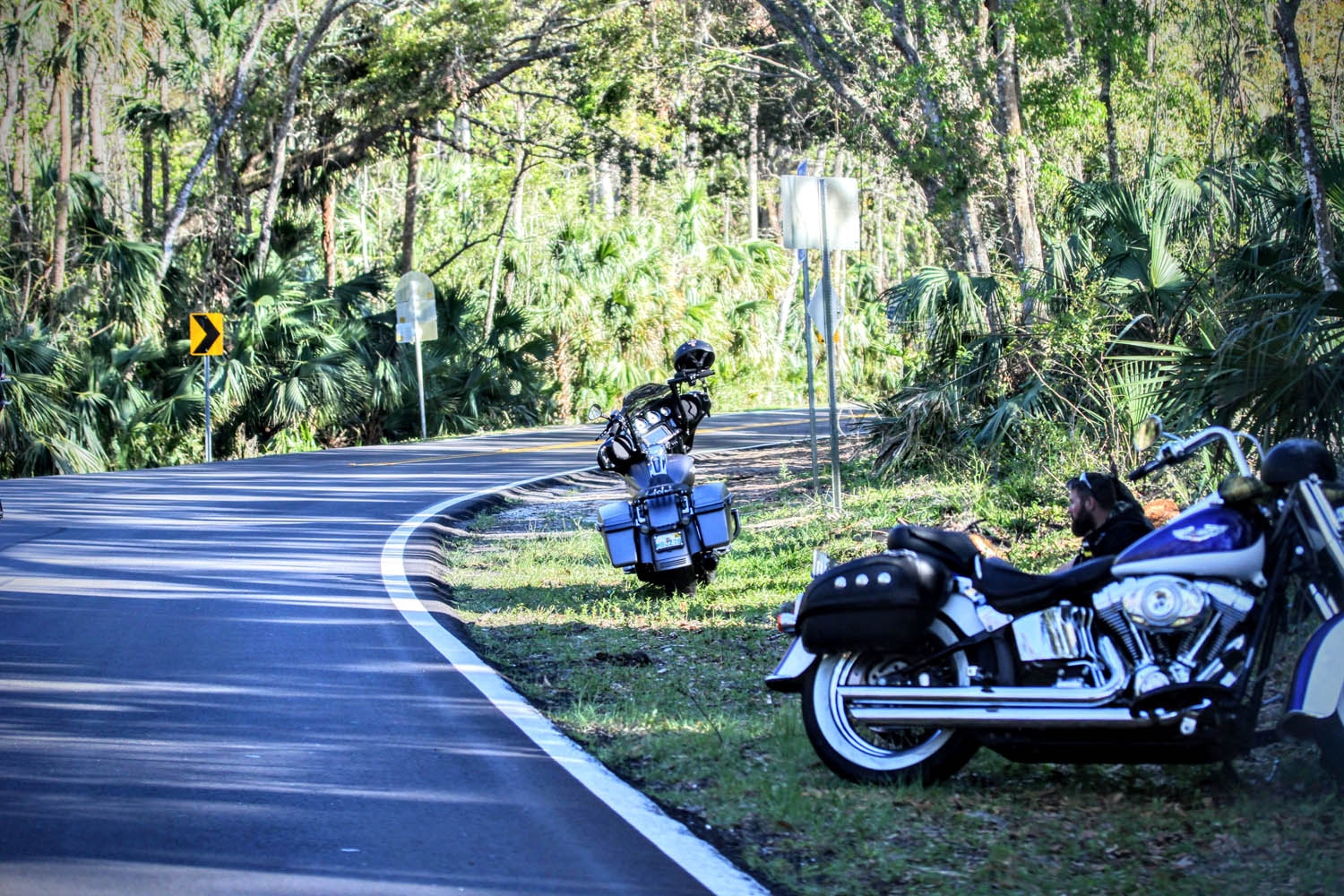 Nature Motorcycle Riding Photos