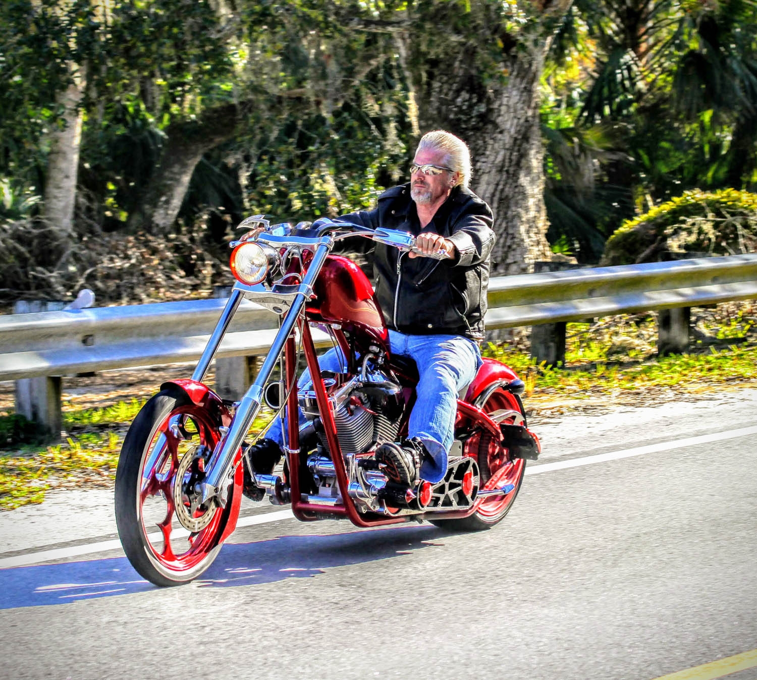 Nature Motorcycle Riding Photos