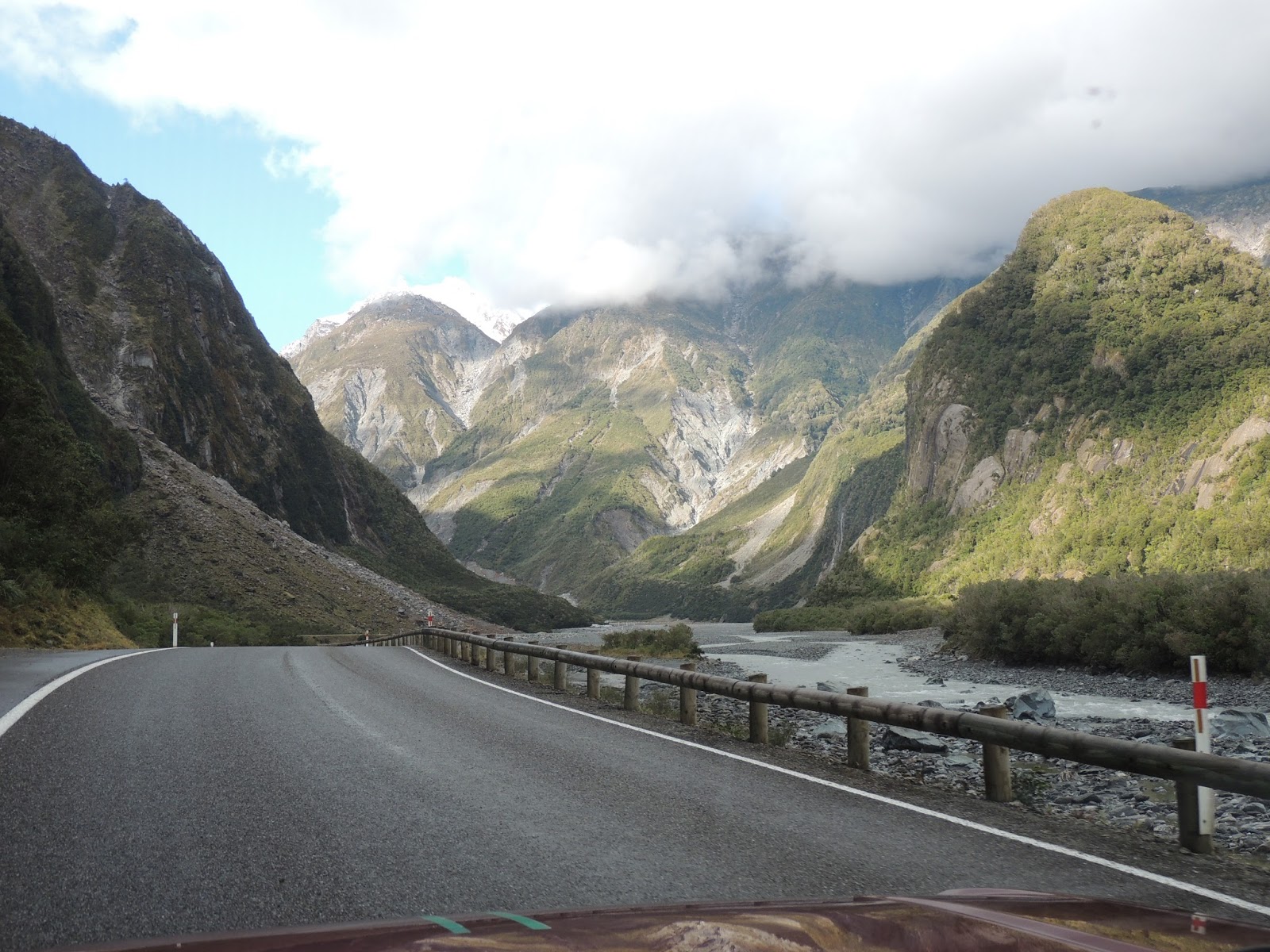 A Warm Road for December, Haast Pass