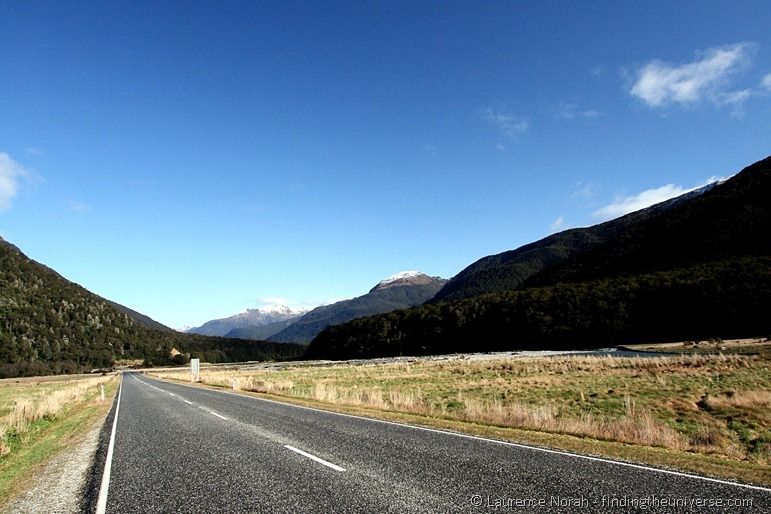 A Warm Road for December, Haast Pass