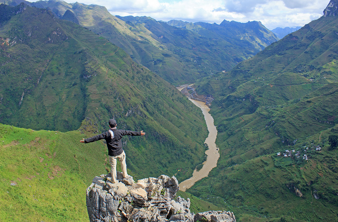 The Ma Pi Leng Pass, Vietnam 