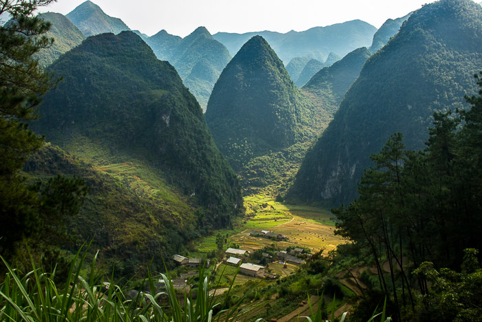 The Ma Pi Leng Pass, Vietnam 