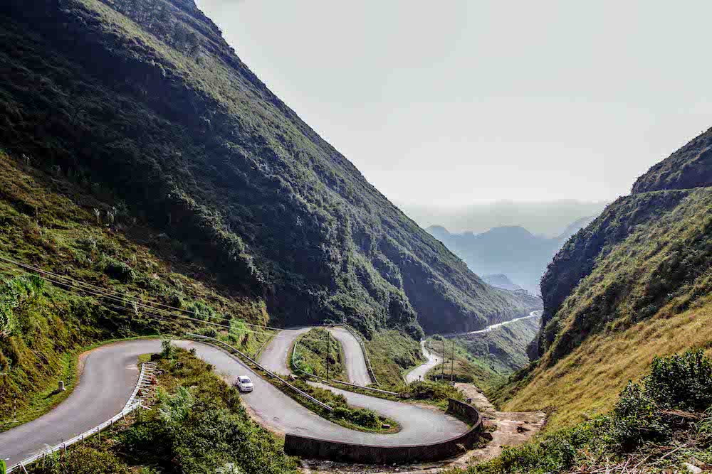 The Ma Pi Leng Pass, Vietnam 