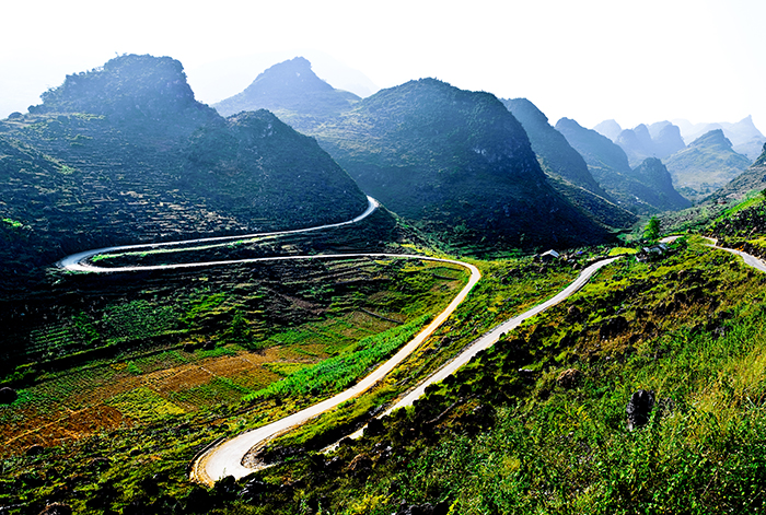 The Ma Pi Leng Pass, Vietnam 