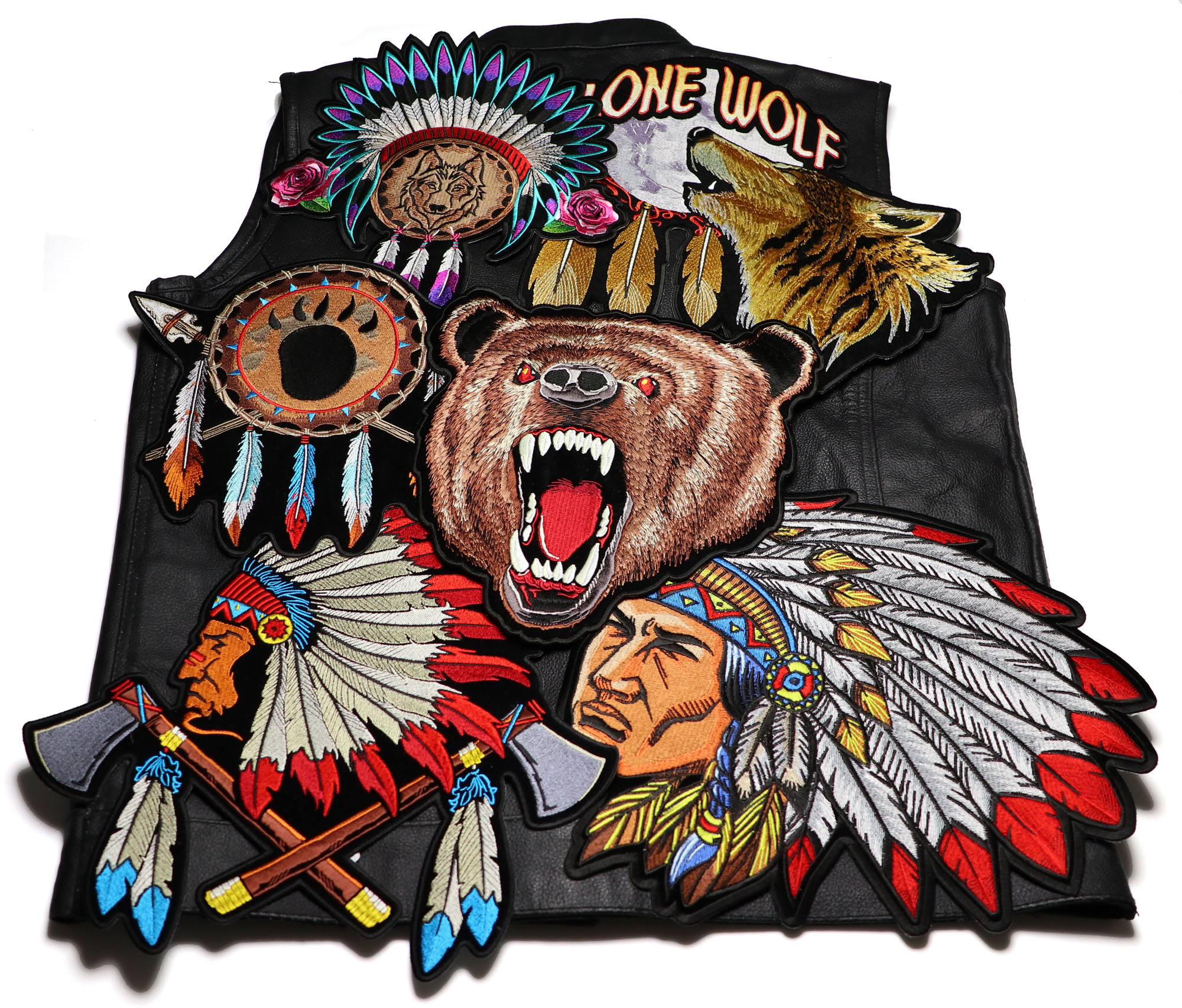 Large Back Patches for your Vest and Jackets