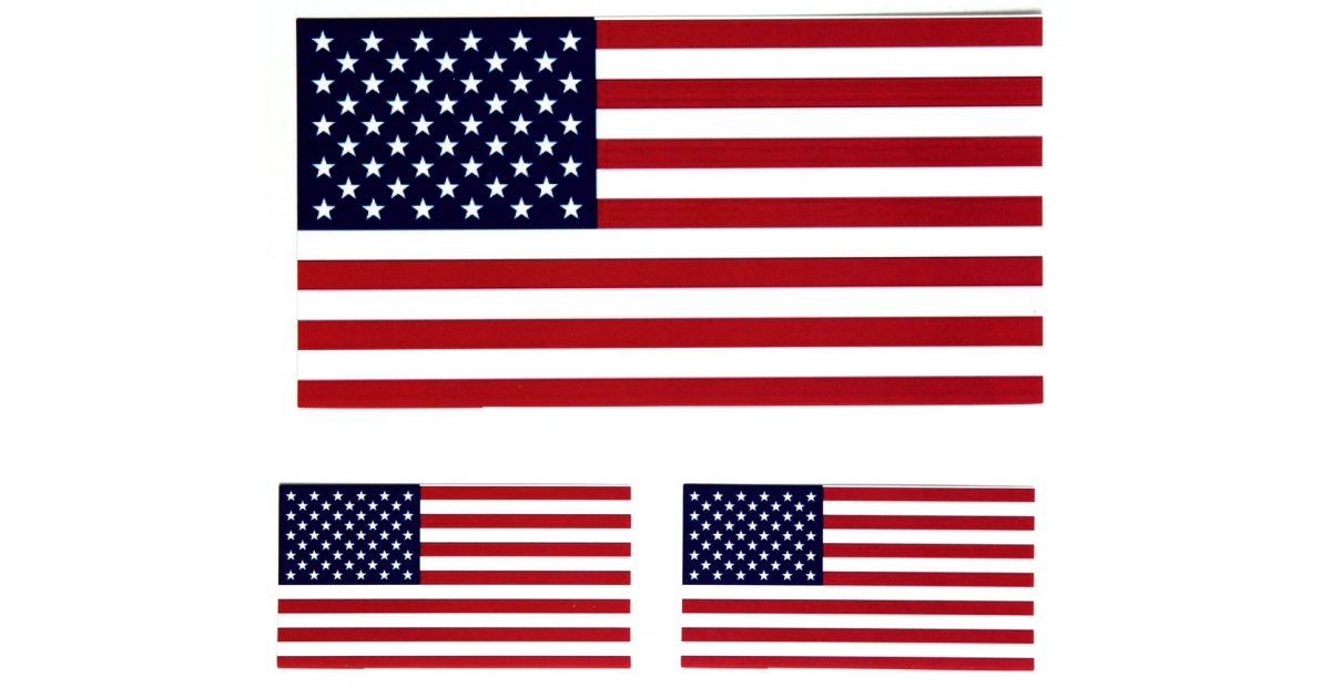 US Flag Stickers | US Flag Stickers - TheCheapPlace