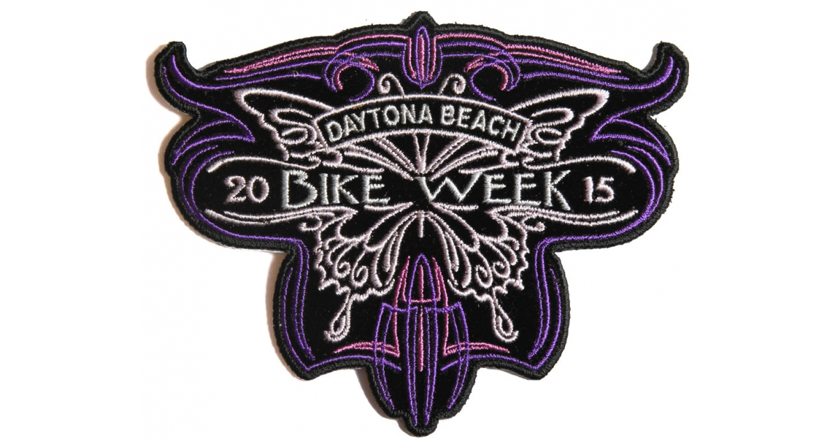 Daytona 2015 Butterfly Patch by Ivamis Patches