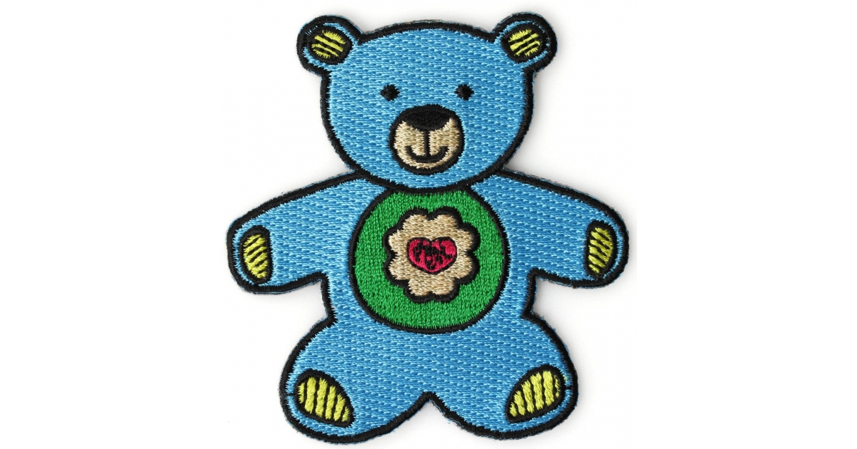 build a bear patches teddy