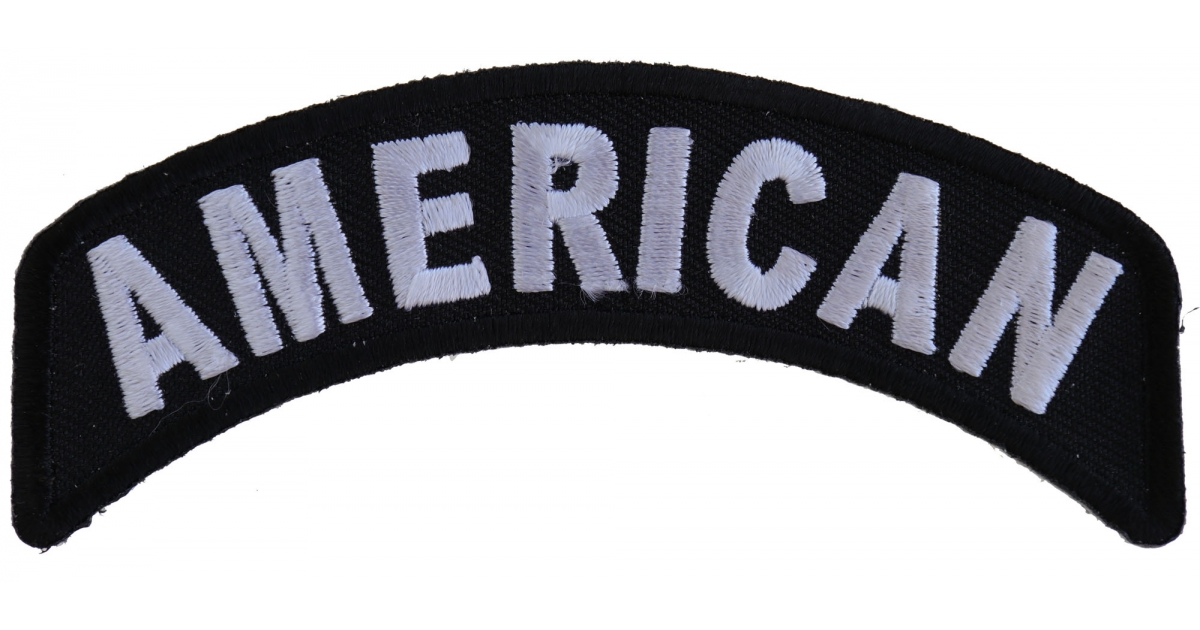 American Rocker Patch | Patriotic Patches -TheCheapPlace