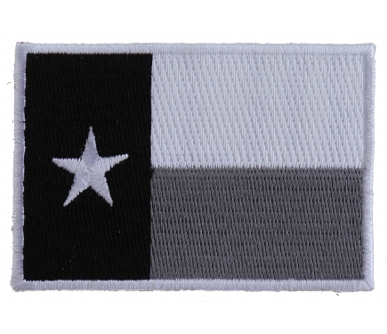 texas flag thecheapplace monochrome patch patches