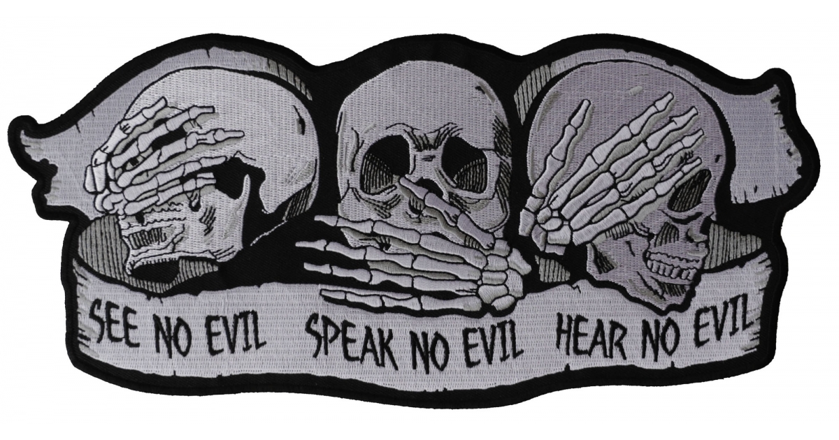 see no evil hear no evil speak no evil drawing