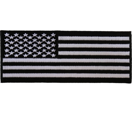 Iron On Small American Flag Patch  Embroidered Patches by Ivamis