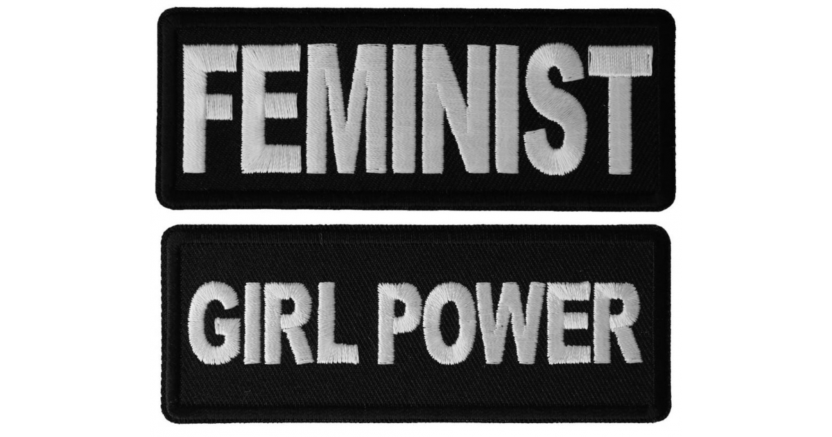 Feminist Girl Power Iron On Patch Set By Ivamis Patches 8470