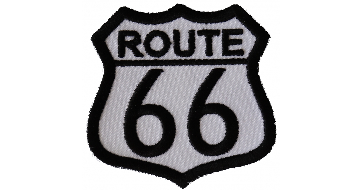 Route 66 Patch, Biker Sayings by Ivamis Patches
