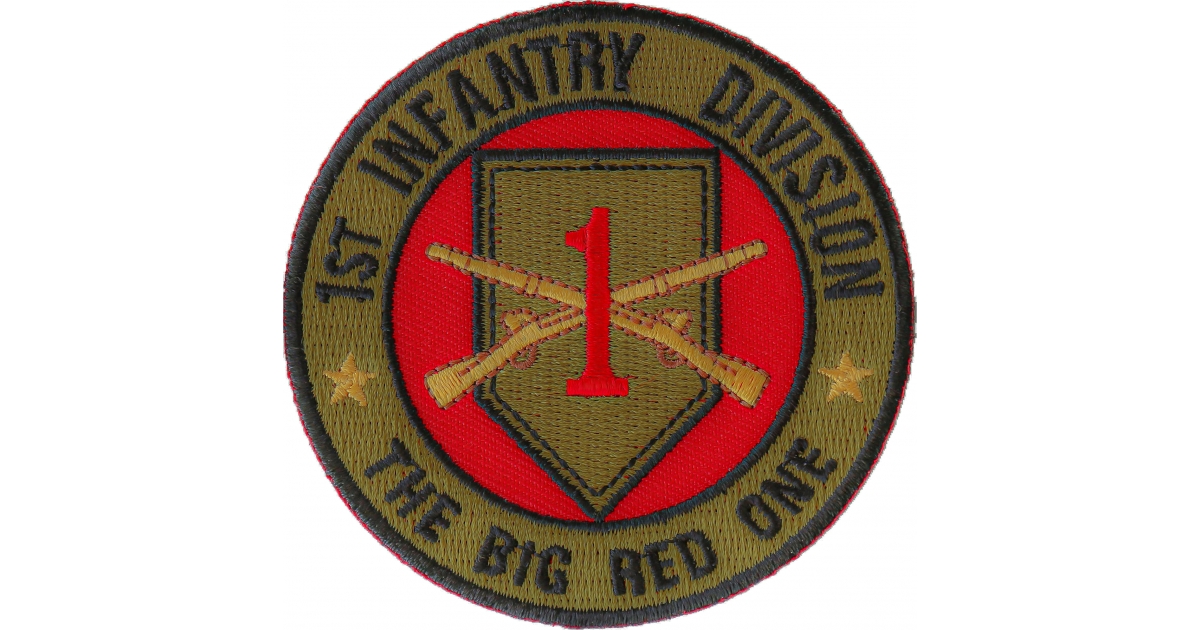 1st Infantry Division Patch The Big Red One by Ivamis Patches