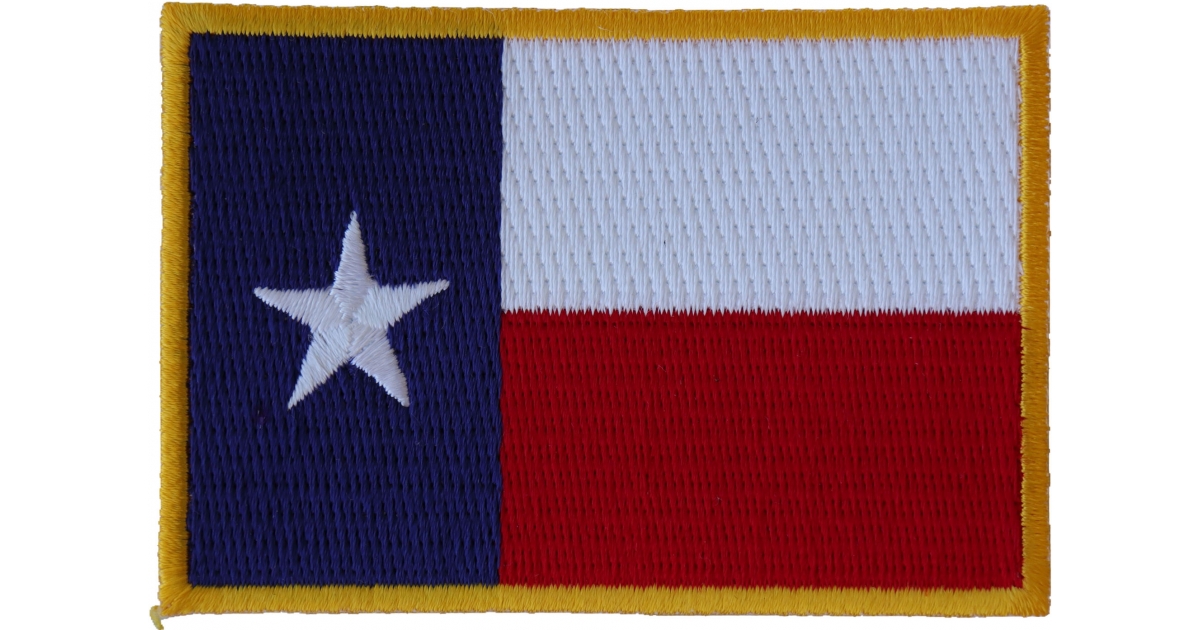 texas flag patch