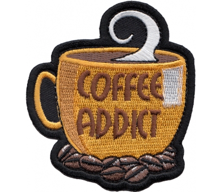 Coffee Addict Patch by Ivamis Patches