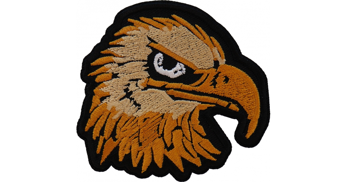 POW MIA Eagle Patch Set of Small and Large Iron on Patches by Ivamis Patches