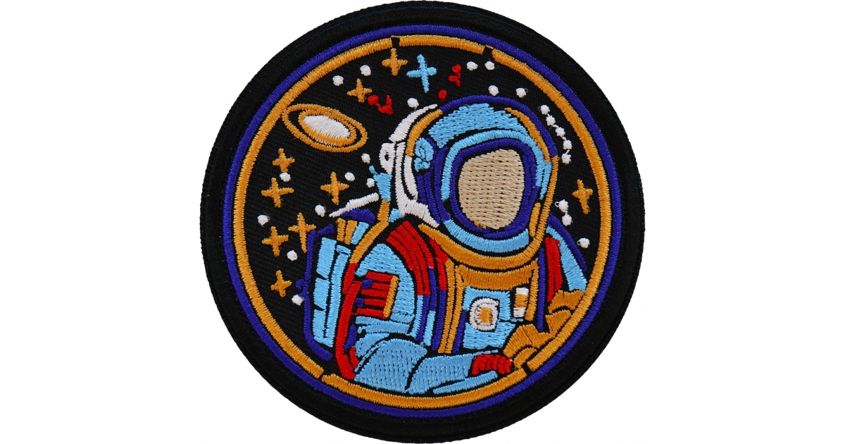 Astronaut Space Explorer NASA LV Iron On Patch, Hobbies & Toys
