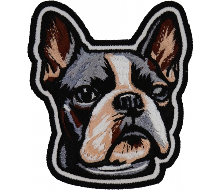 Bulldog Patch, Large Animal Patches for Jackets by Ivamis Patches