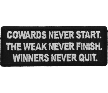 The Secret To Never Quitting