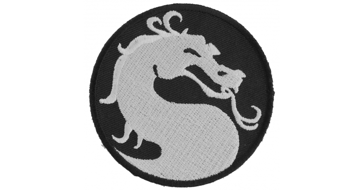 Iron On Dragon Patch, Small | Embroidered Patches by Ivamis Patches