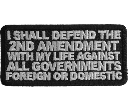 I Shall Defend The 2nd Amendment With My Life Against All Governments ...