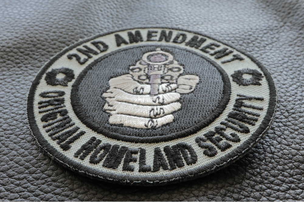 2nd Amendment Real Homeland Security Patch, Morale Patches