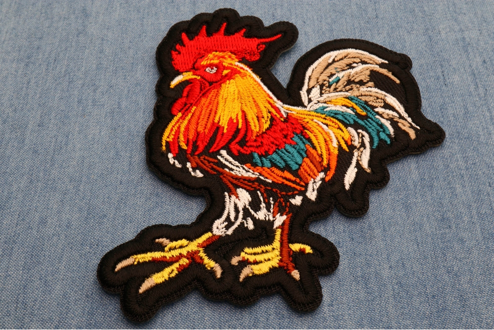 Cock Rooster Patch By Ivamis Patches