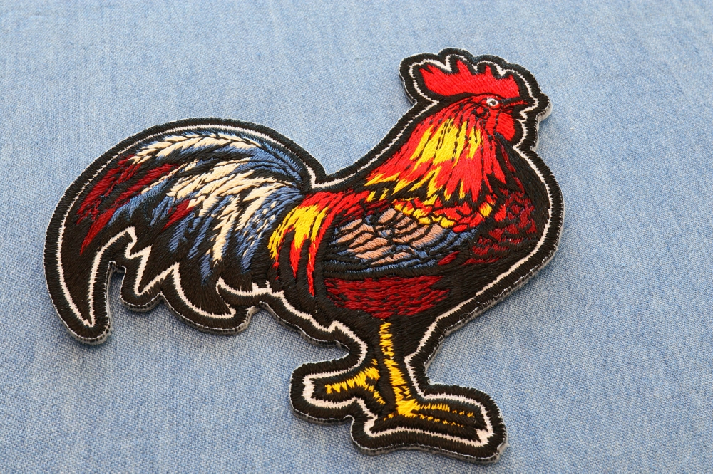 Cock Rooster Patch By Ivamis Patches