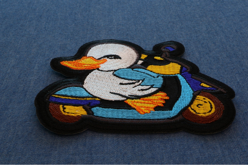 Disney Donald Duck Blue Hat Iron on Patch