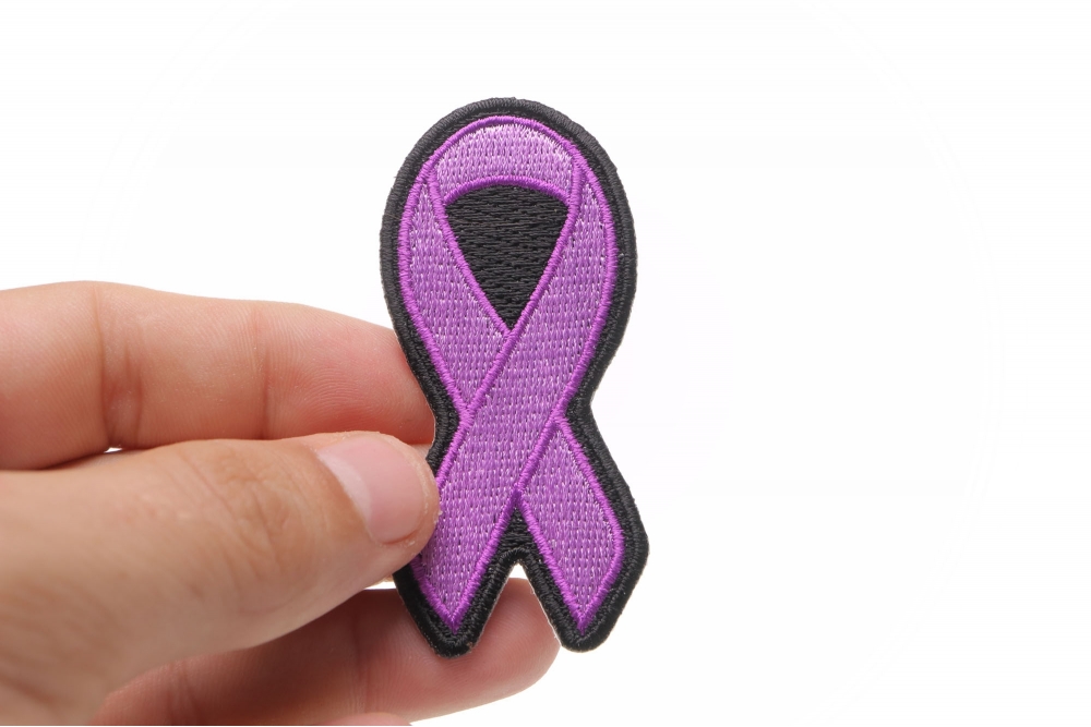 Cancer Awareness Ribbons Fully Embroidered Iron on Patches