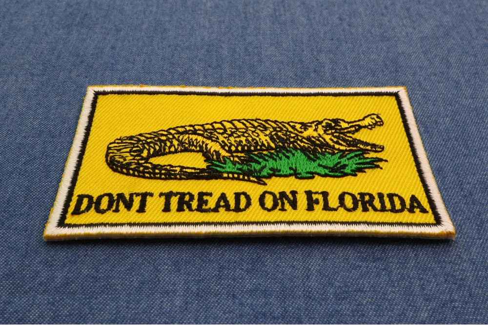 Gadsden Don't Tread on Me Embroidered Flag Patch