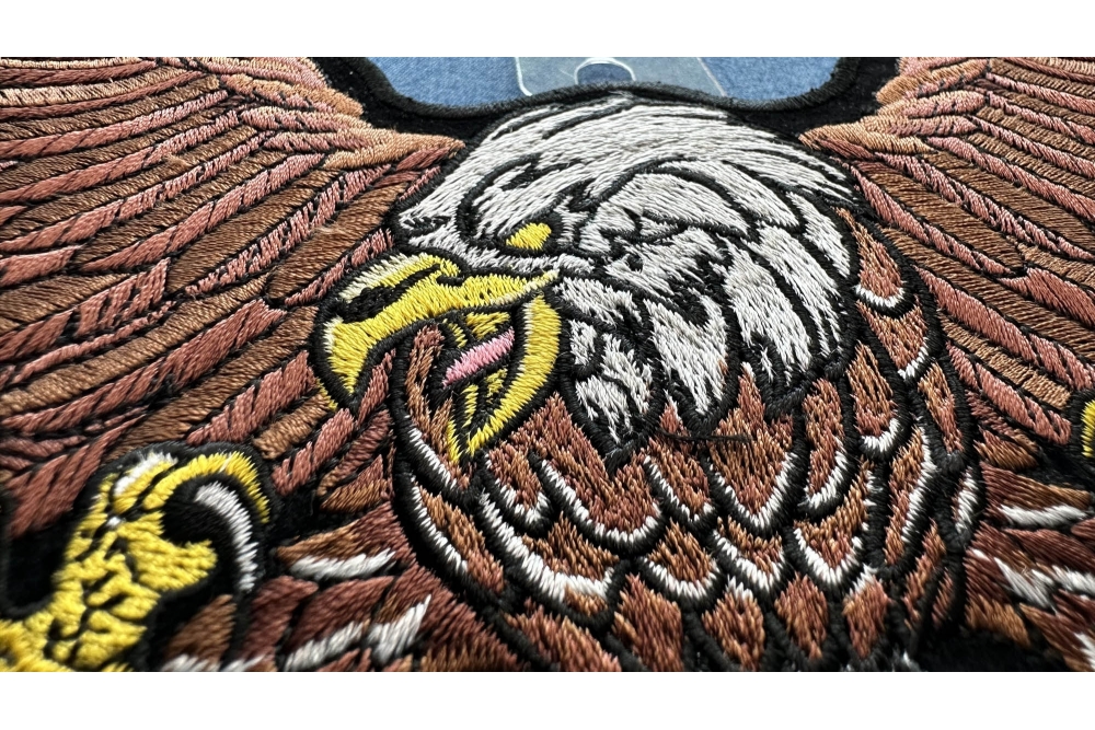 Eagle Patch, Large Back Patches for Jackets and Vests