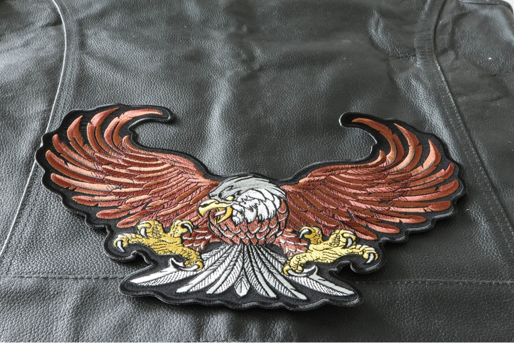 Harley Davidson Eagle Patch Embroidered Large Patches for Jackets