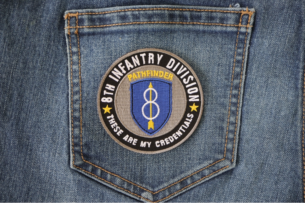 8th Infantry Division Pathfinder Patch by Ivamis Patches