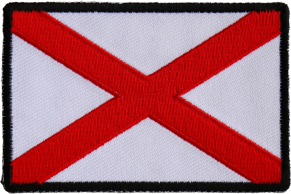 Alabama State Flag Patch by Ivamis Patches