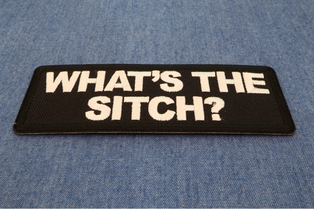 What's The Sitch Patch By Ivamis Patches