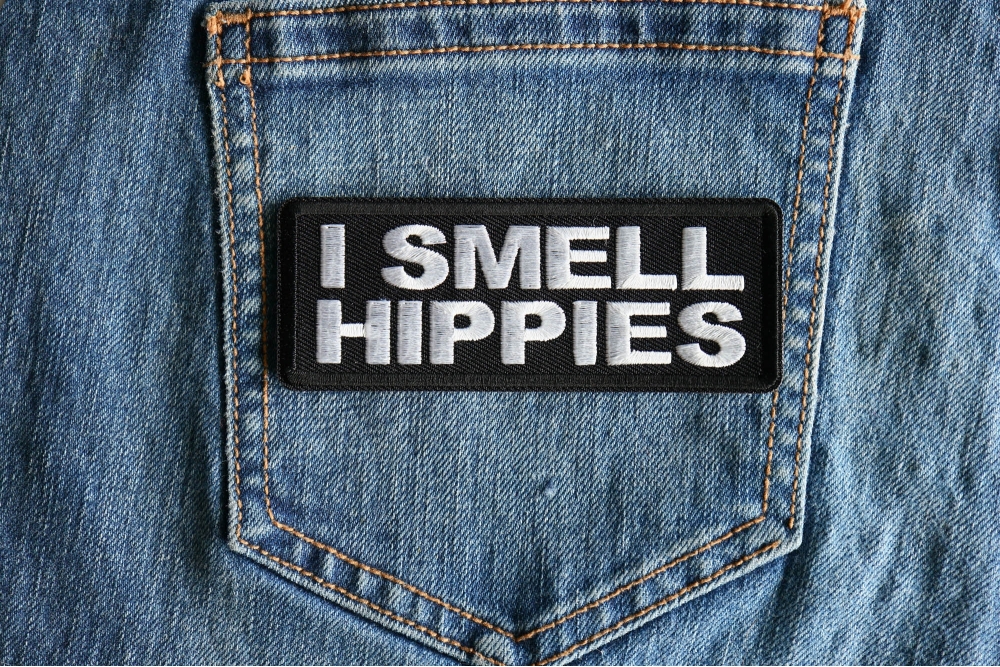 I Smell Hippies Patch by Ivamis Patches