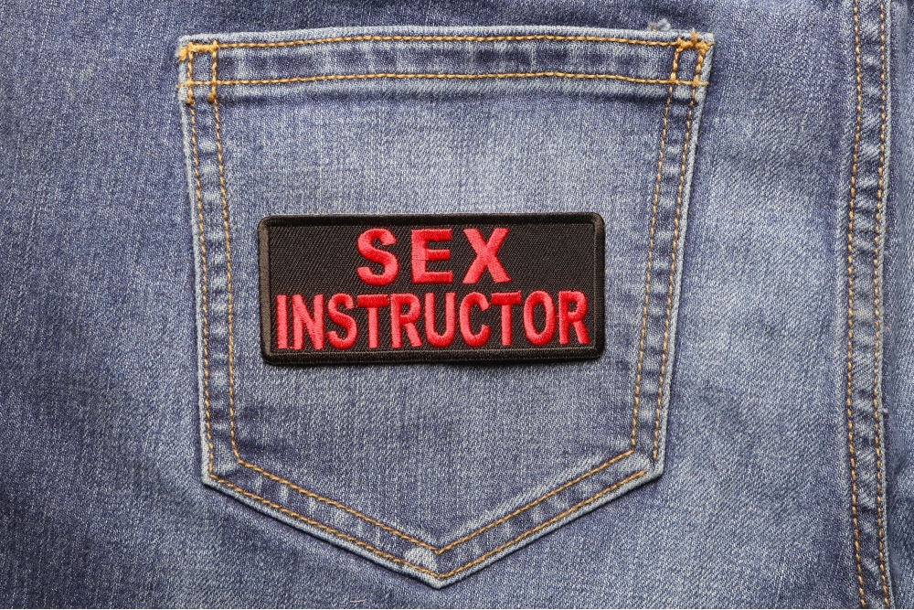 Sex Instructor Patch Funny Patches For Adults By Ivamis Patches 2658