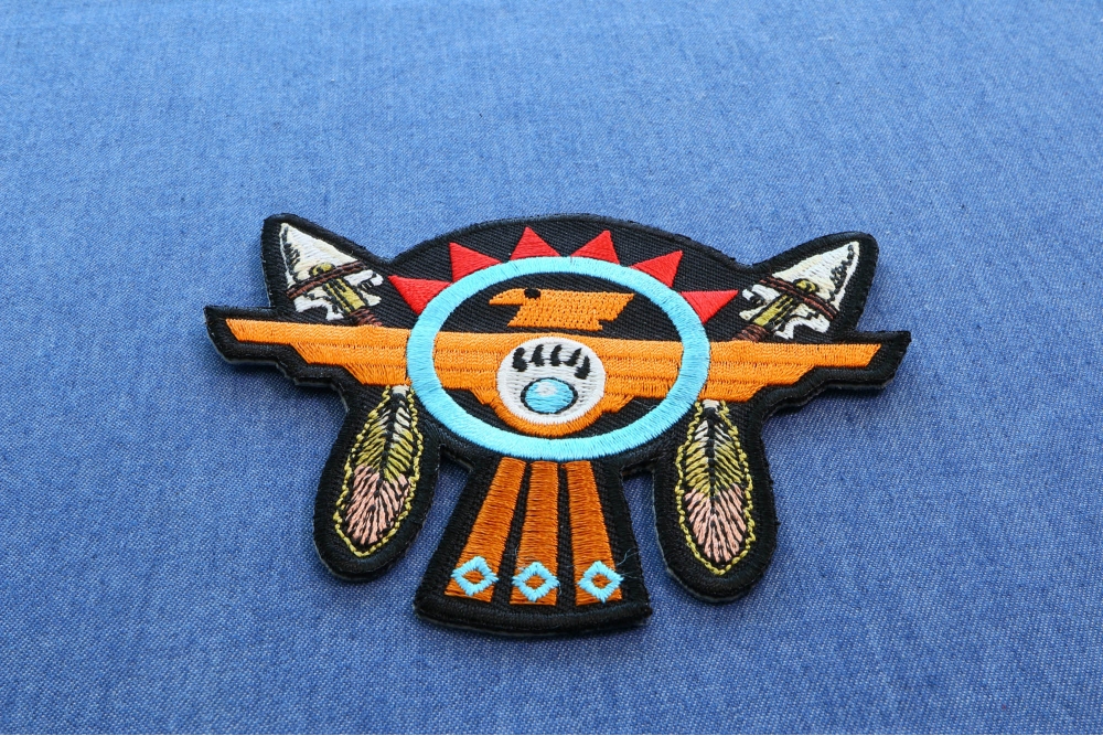 Native American Thunderbird Arrows Patch by Ivamis Patches