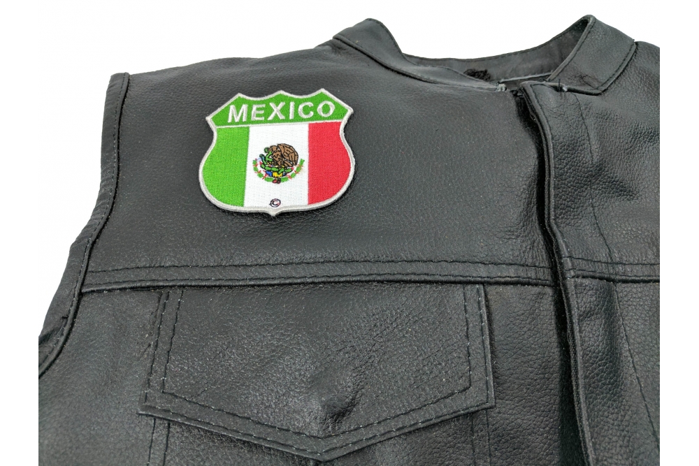 Orgulloso De Ser Mexicano Embroidered Patch Proud to Be Mexican Iron-On  Emblem