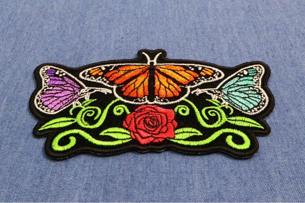 Butterfly Iron on Patch by Ivamis Patches