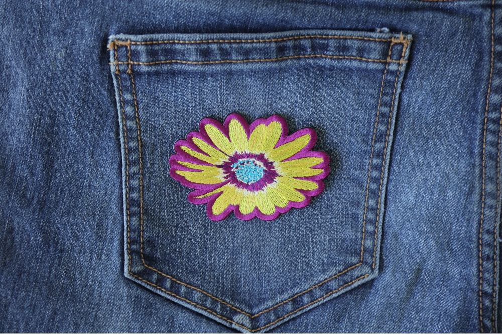 Purple Flower Patch by Ivamis Patches