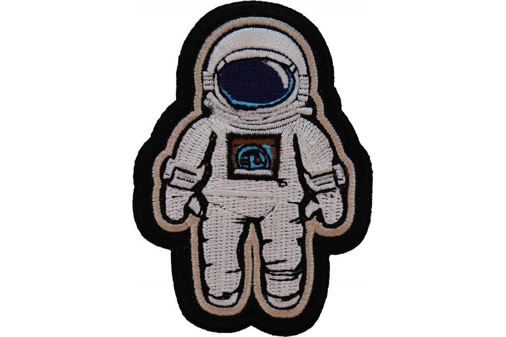 Floating Astronaut Patch, Iron on Patches by Ivamis Patches