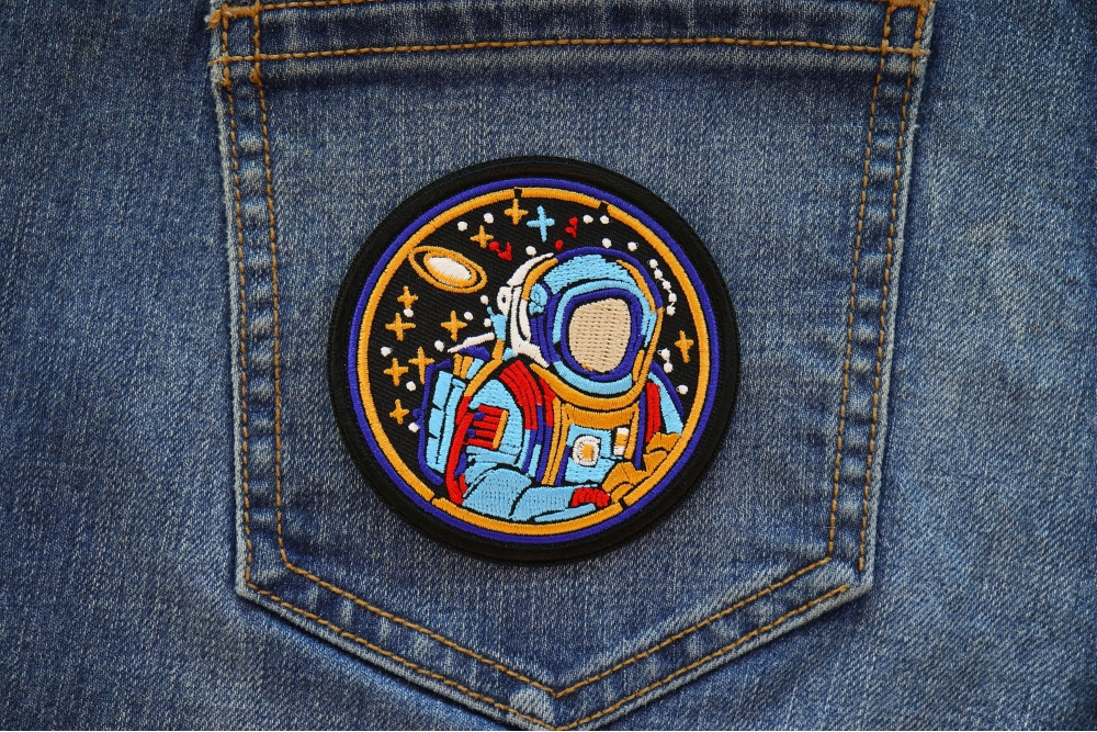 Space Astronaut Patch Embroidered by Ivamis Patches