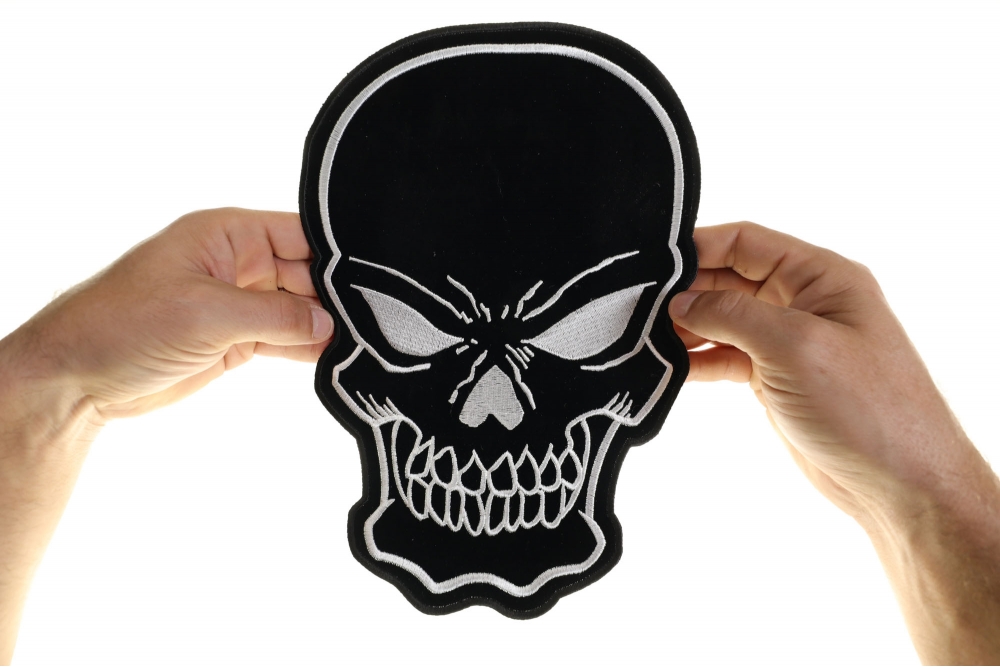 Skeleton Rider FAFO Patch, Large Skull Patches for Biker Jackets by Ivamis  Patches